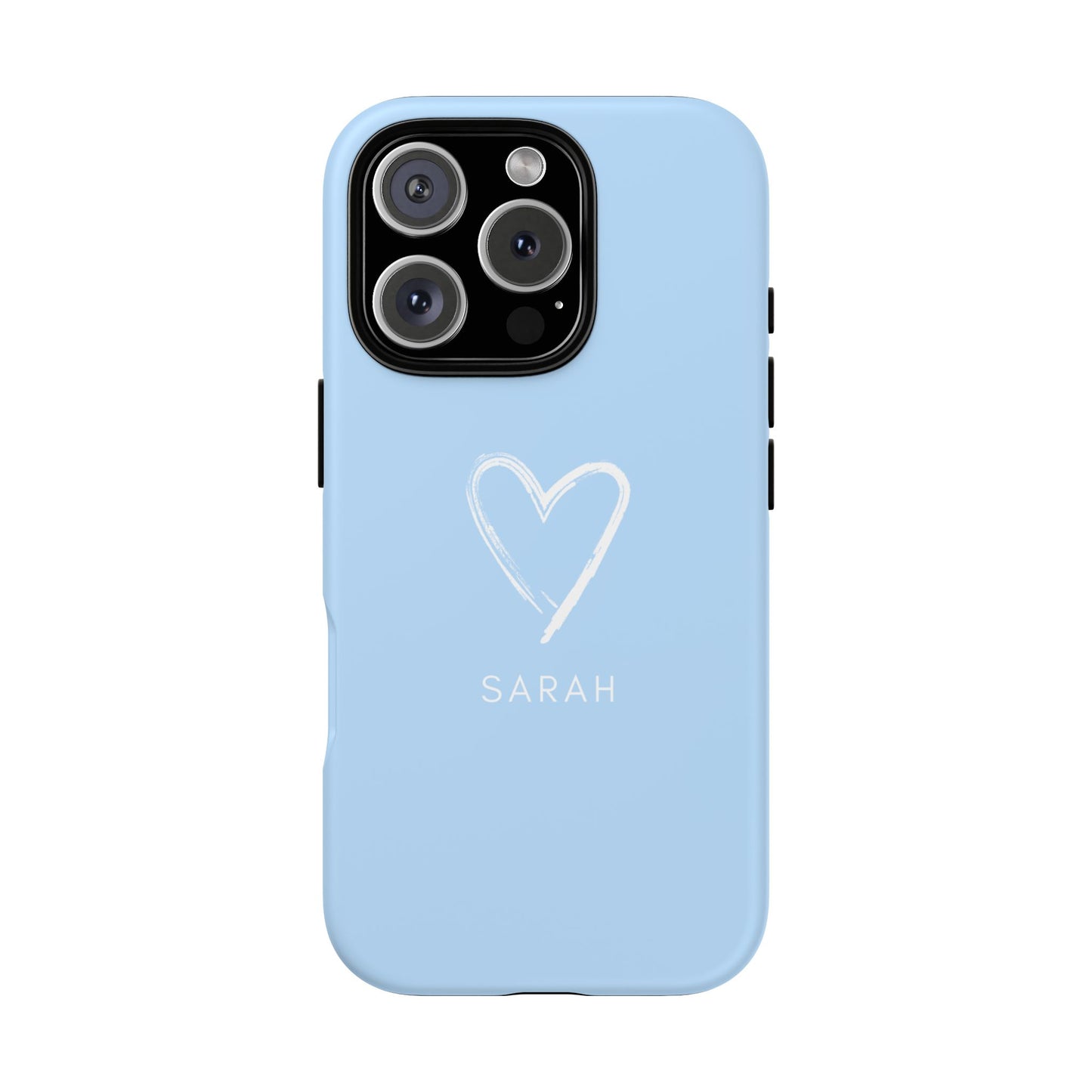Blue Heart Personalised Phone Case