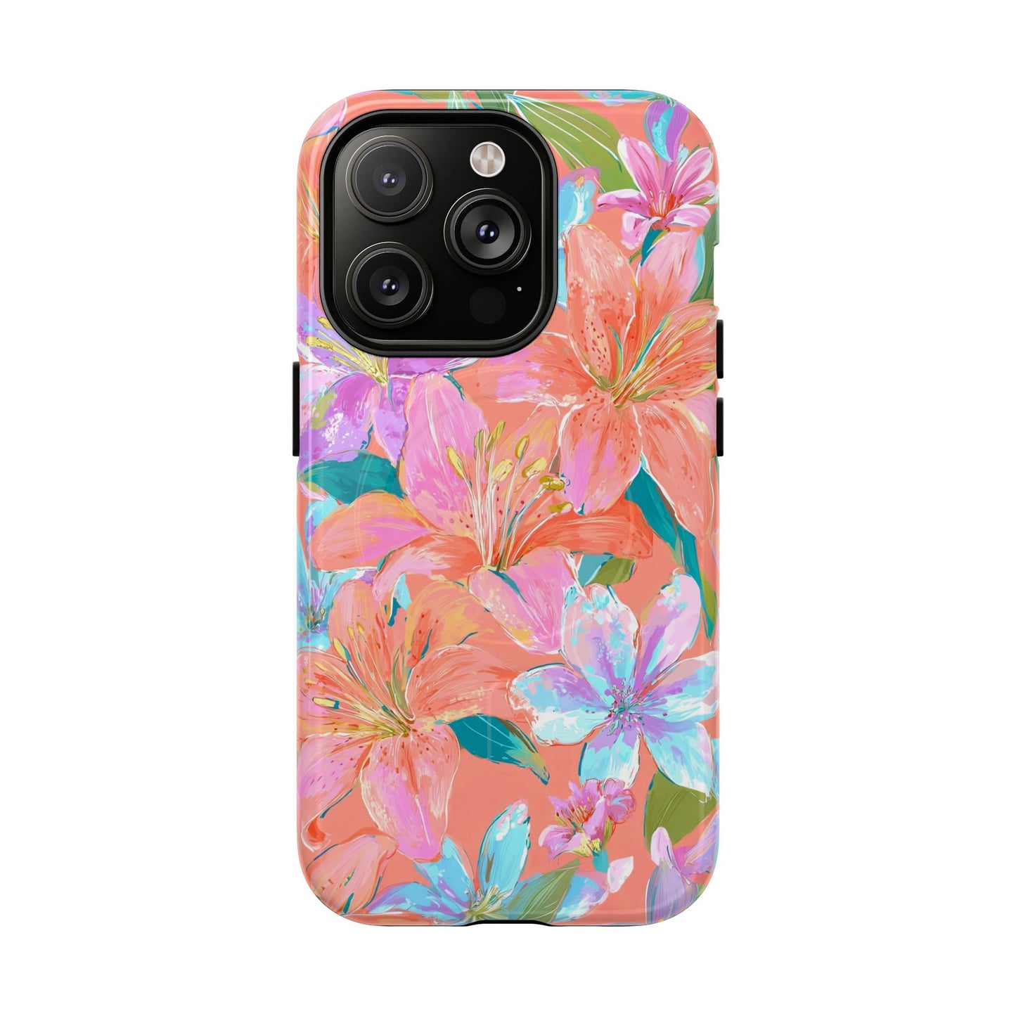 Coral Floral Burst - MagSafe