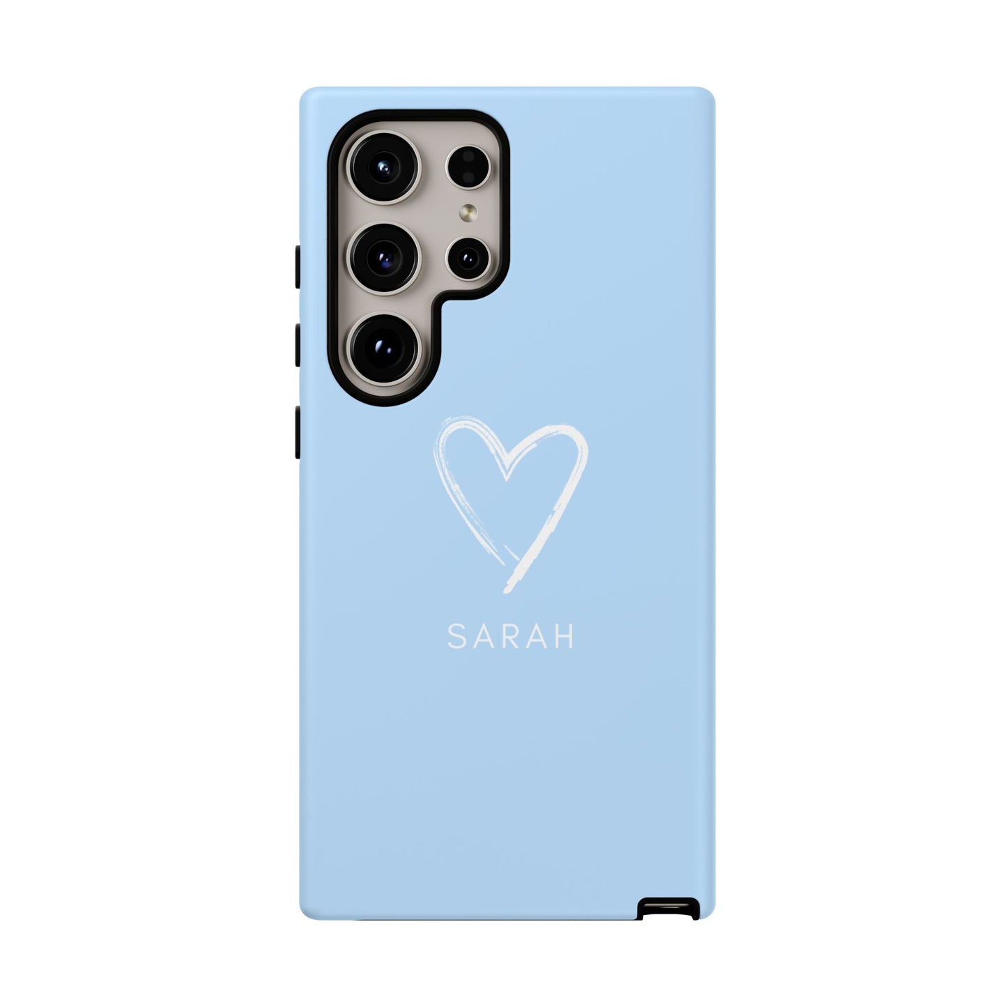 Blue Heart Personalised Phone Case