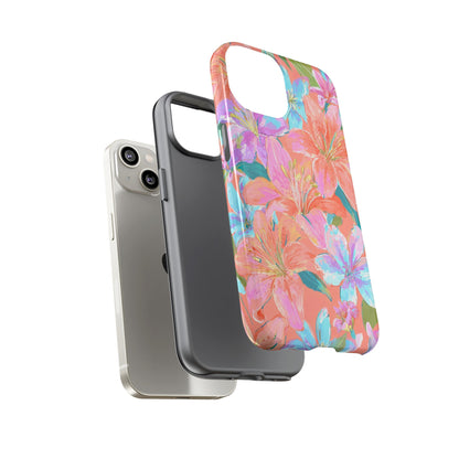 Coral Floral Burst