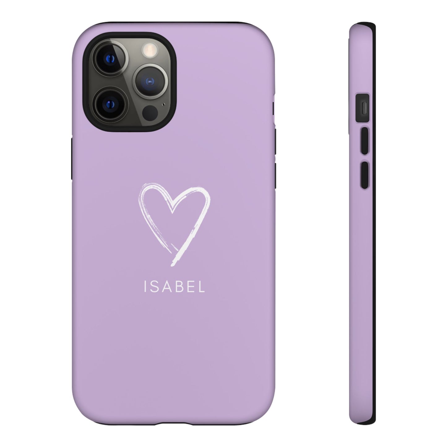 Purple Heart Personalised Phone Case