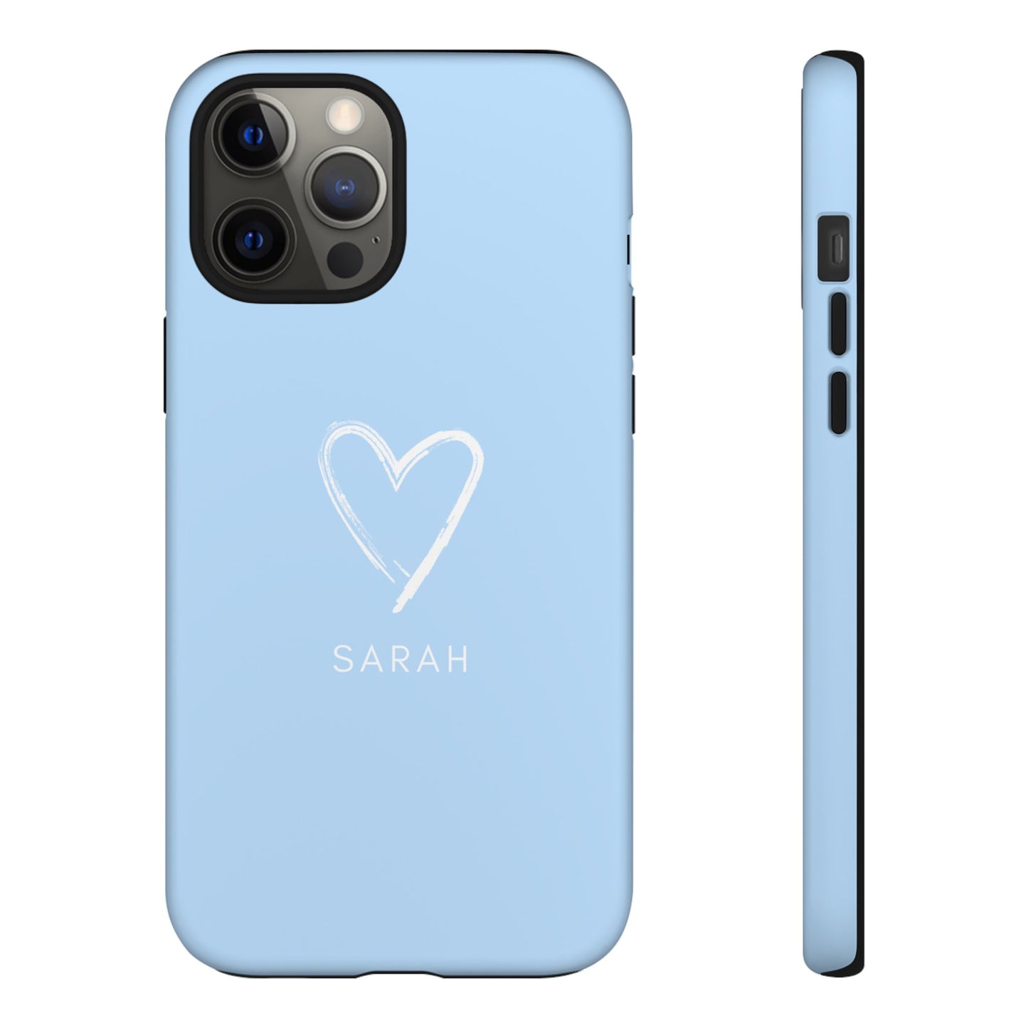 Blue Heart Personalised Phone Case