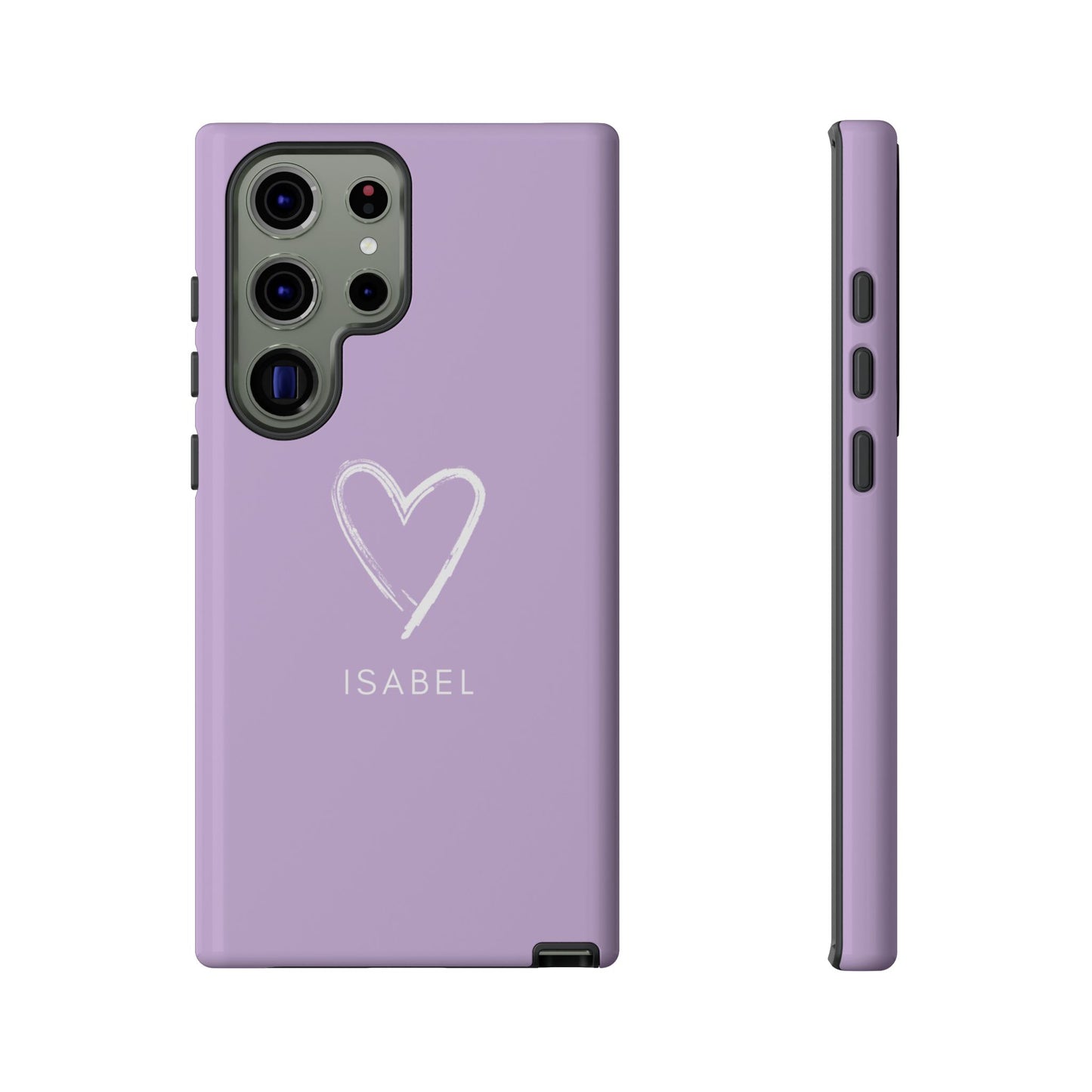 Purple Heart Personalised Phone Case