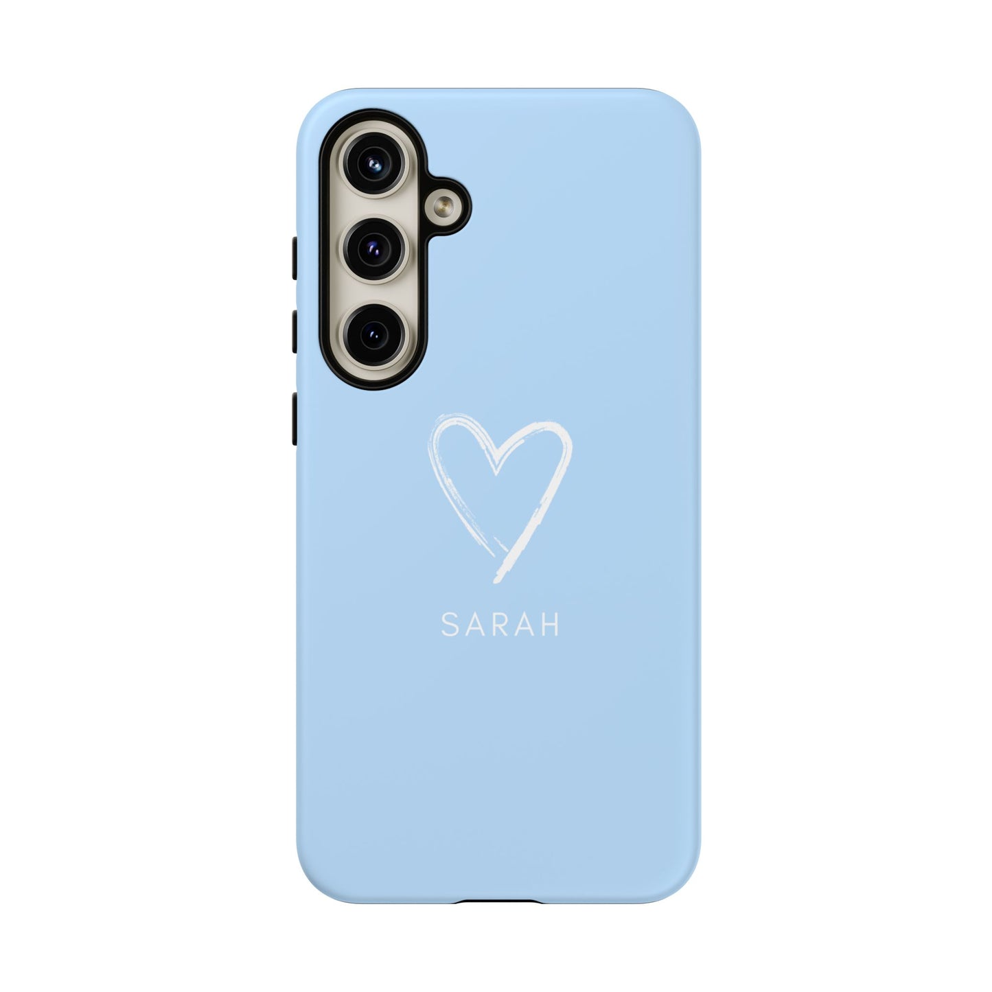 Blue Heart Personalised Phone Case