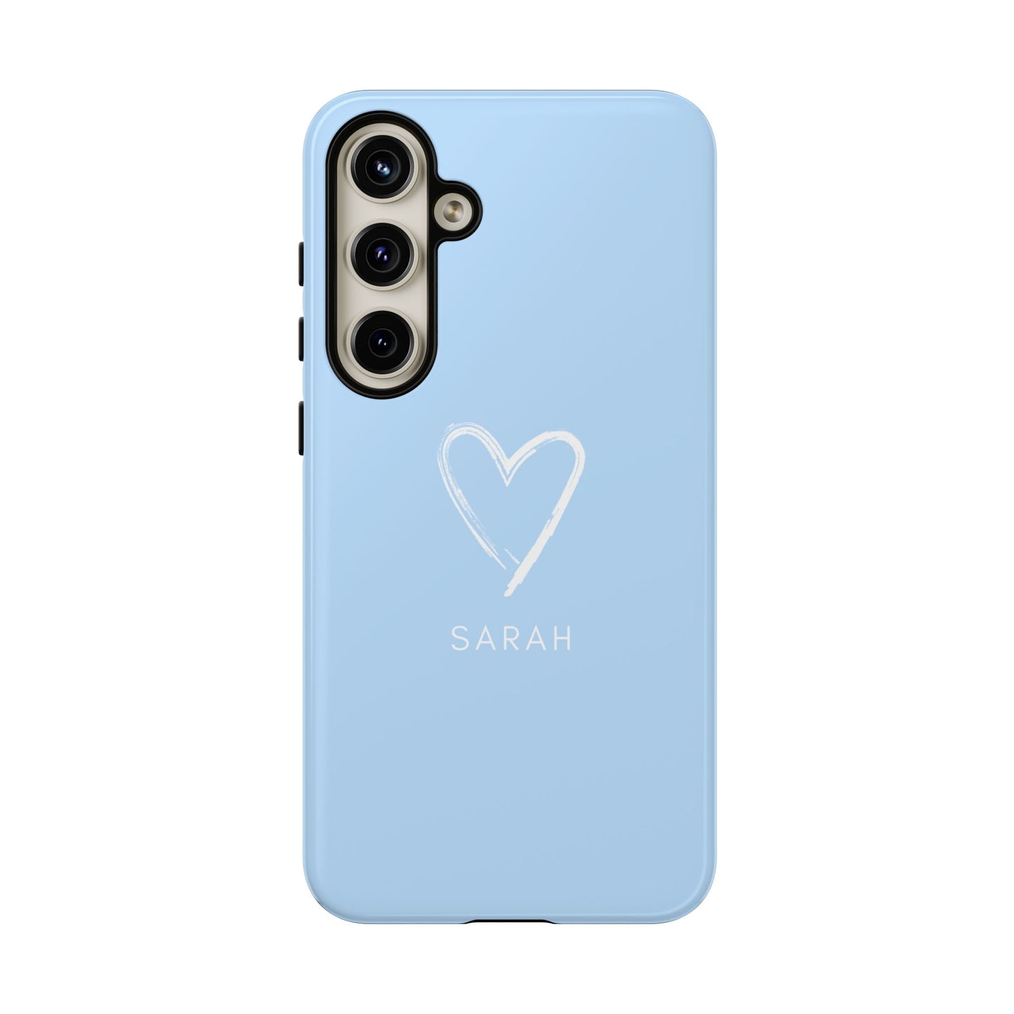 Blue Heart Personalised Phone Case