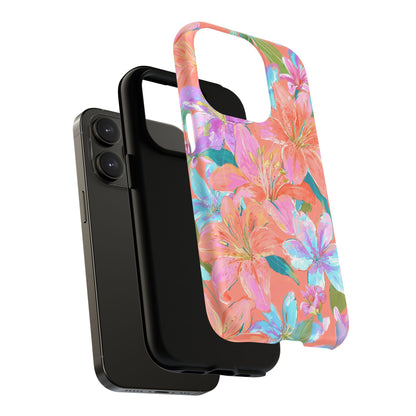 Coral Floral Burst - MagSafe