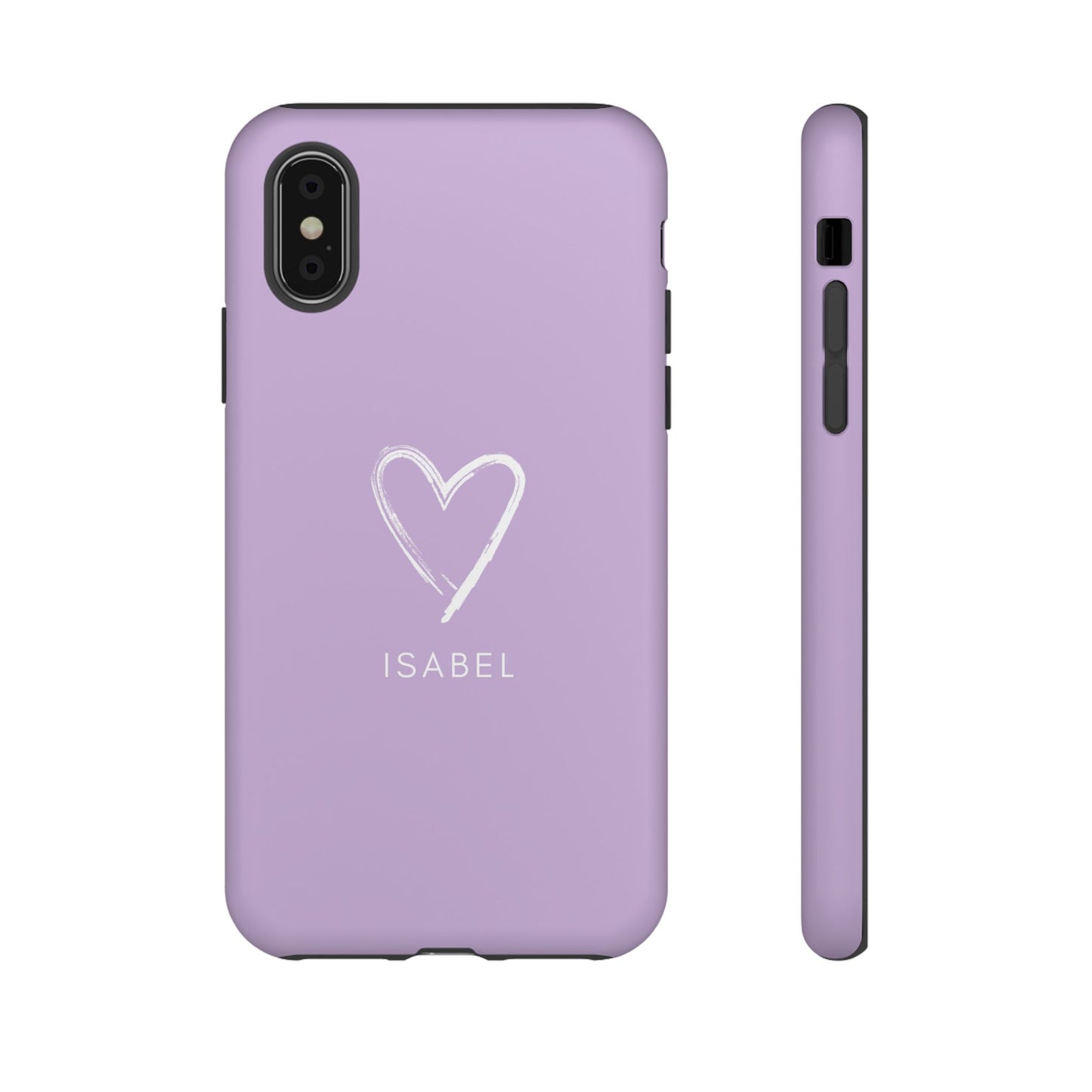 Purple Heart Personalised Phone Case