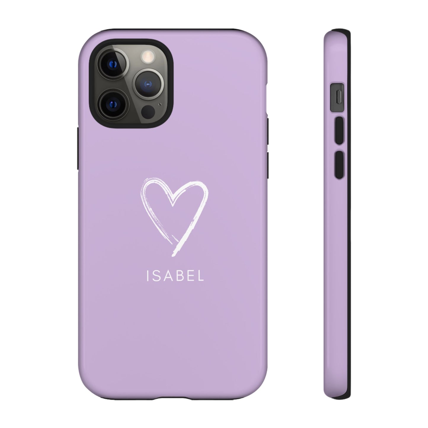 Purple Heart Personalised Phone Case
