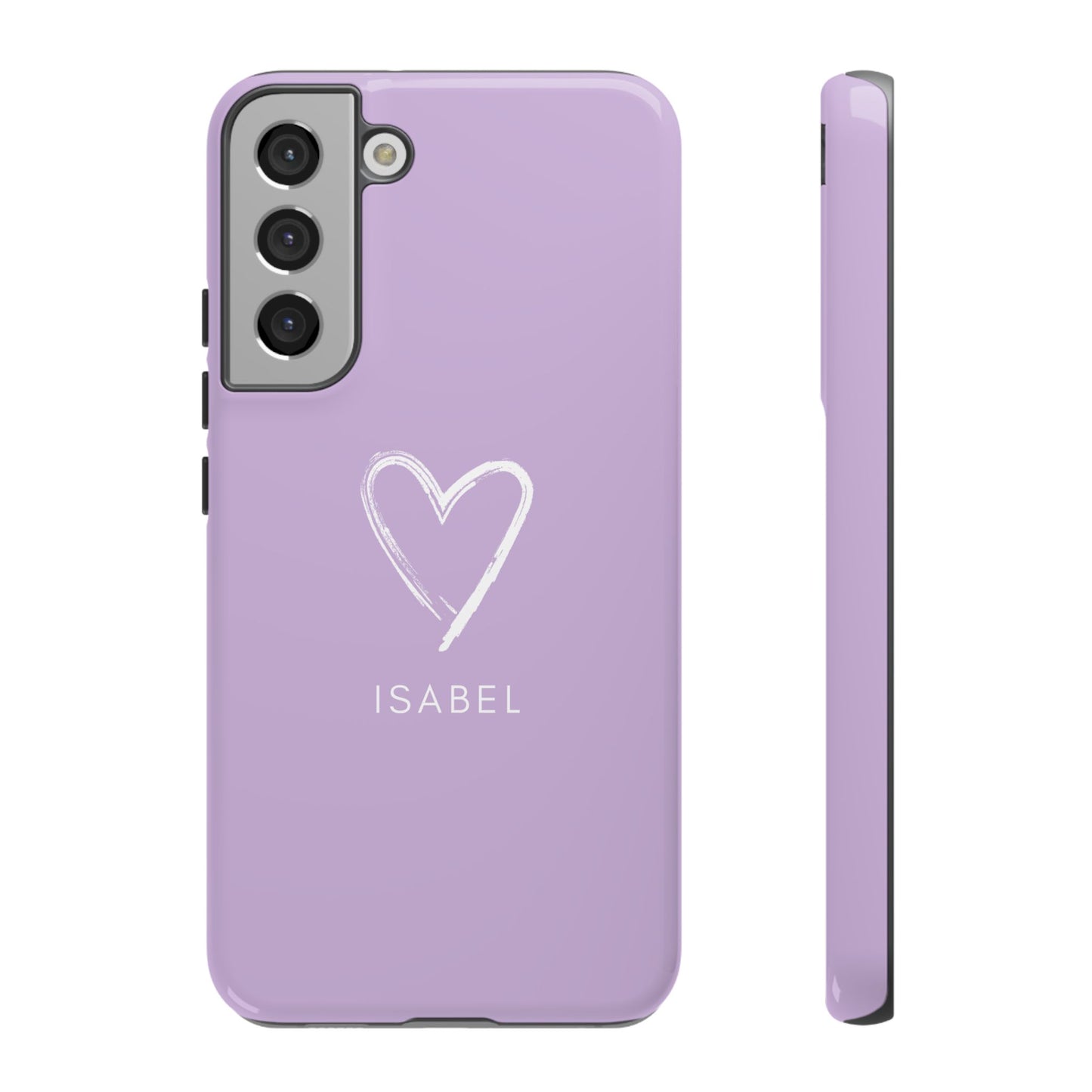 Purple Heart Personalised Phone Case