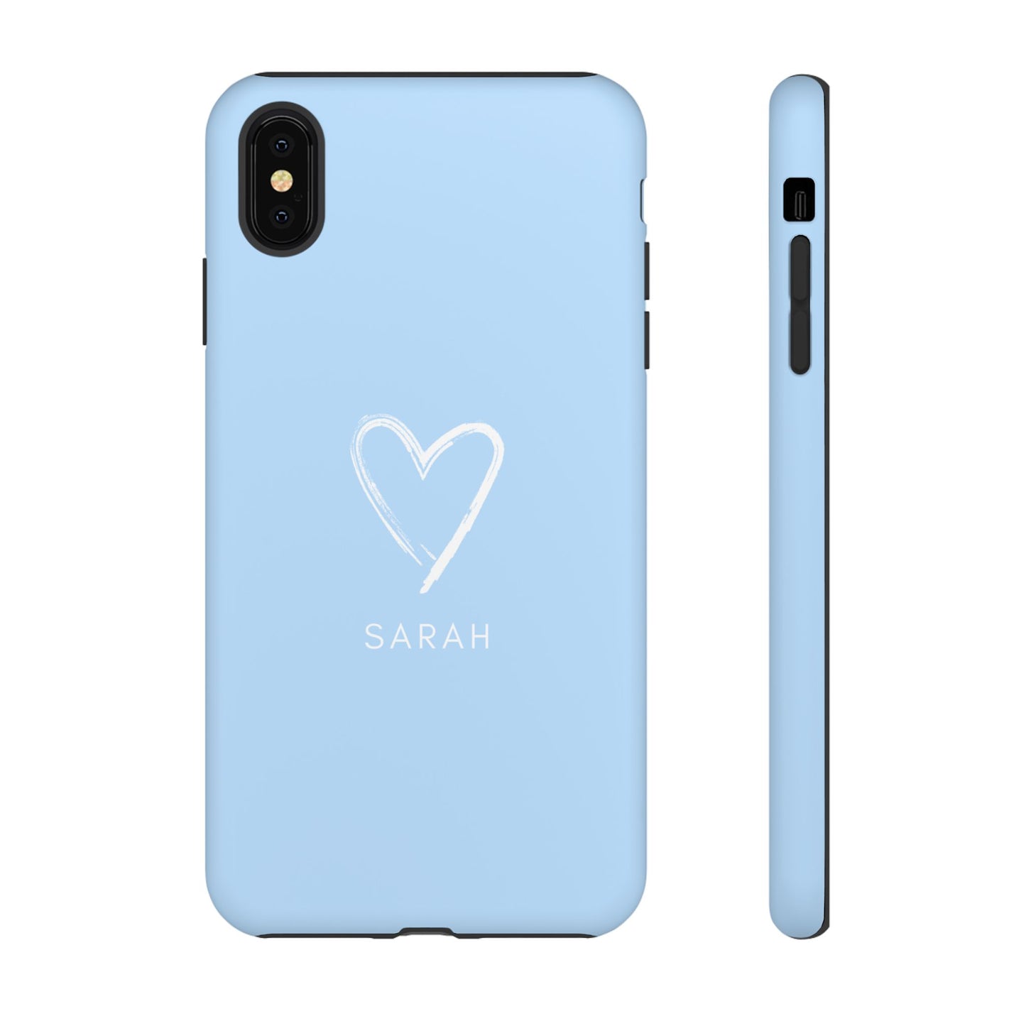 Blue Heart Personalised Phone Case