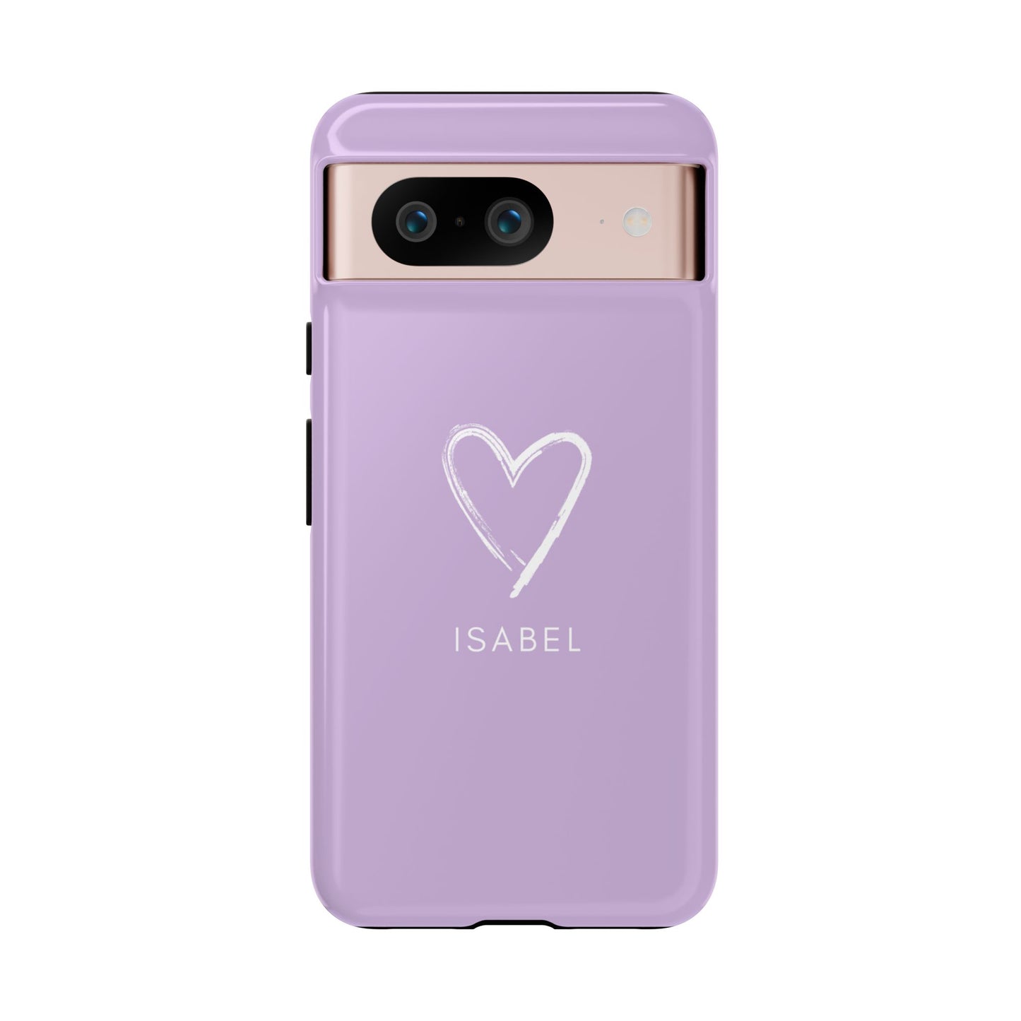 Purple Heart Personalised Phone Case