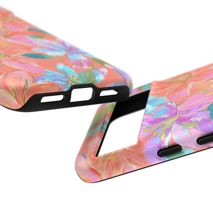 Coral Floral Burst