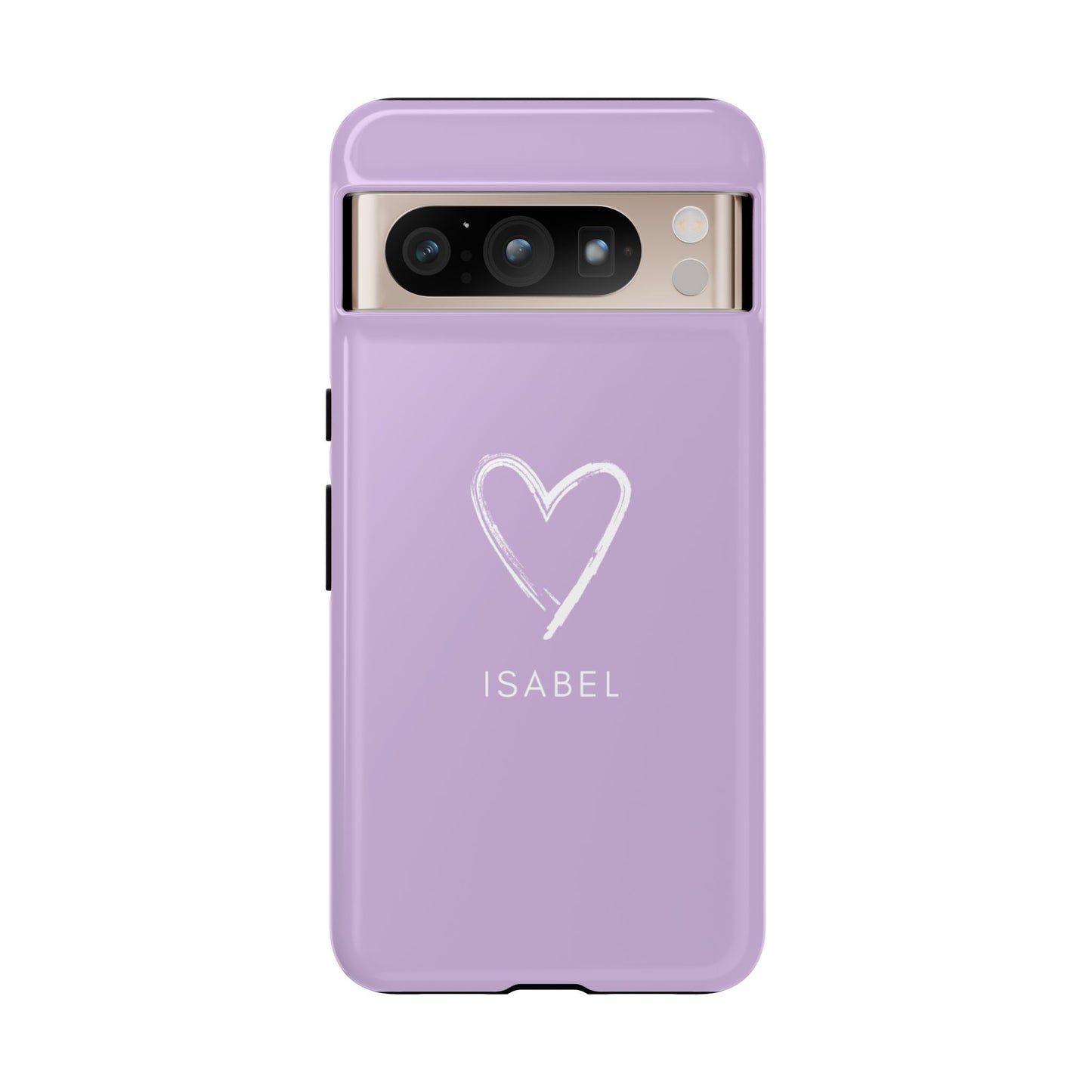 Purple Heart Personalised Phone Case