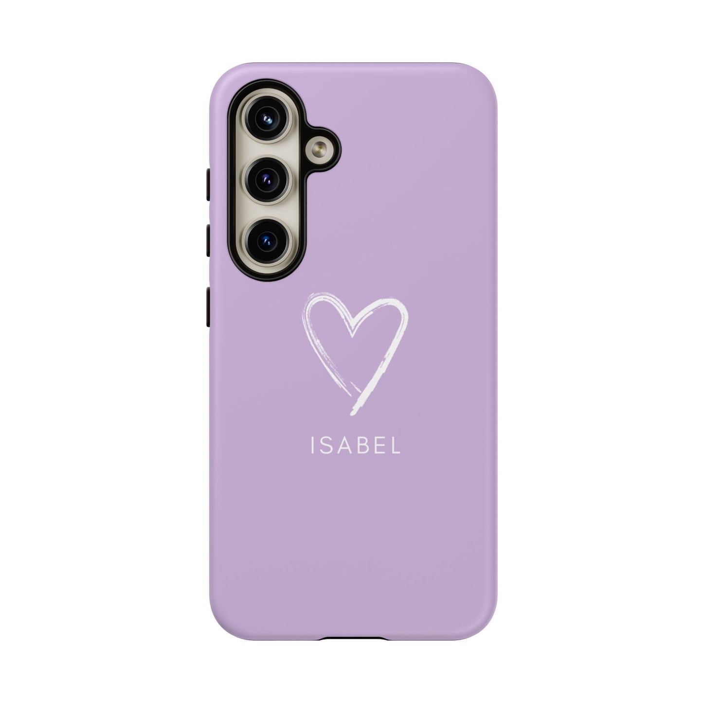 Purple Heart Personalised Phone Case