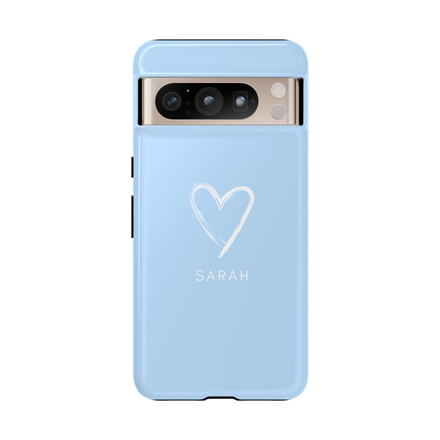 Blue Heart Personalised Phone Case