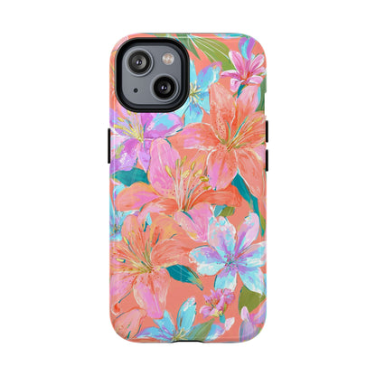 Coral Floral Burst - MagSafe