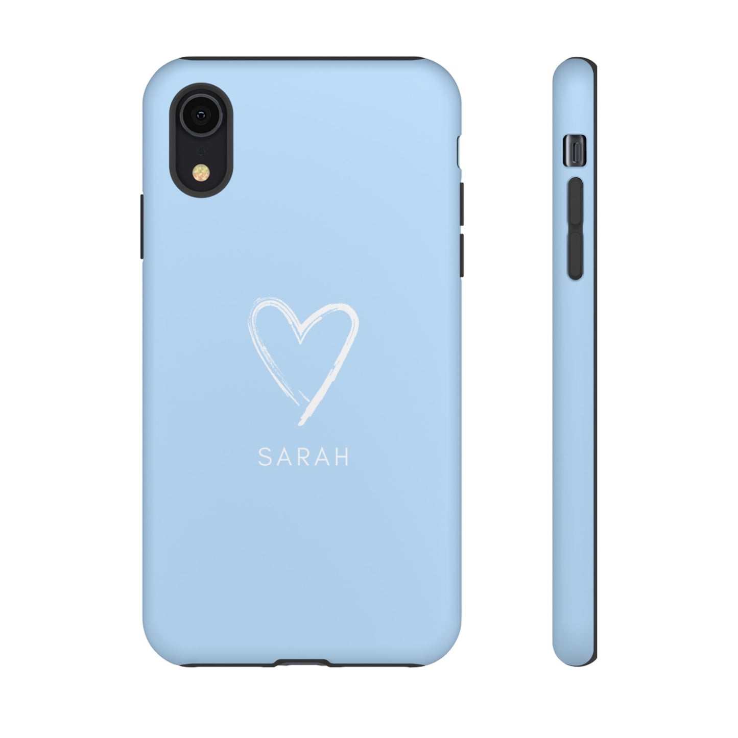 Blue Heart Personalised Phone Case