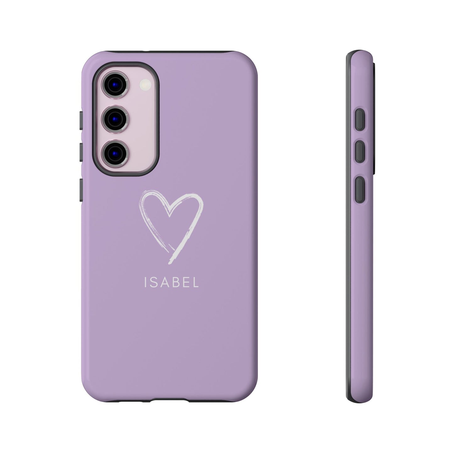Purple Heart Personalised Phone Case