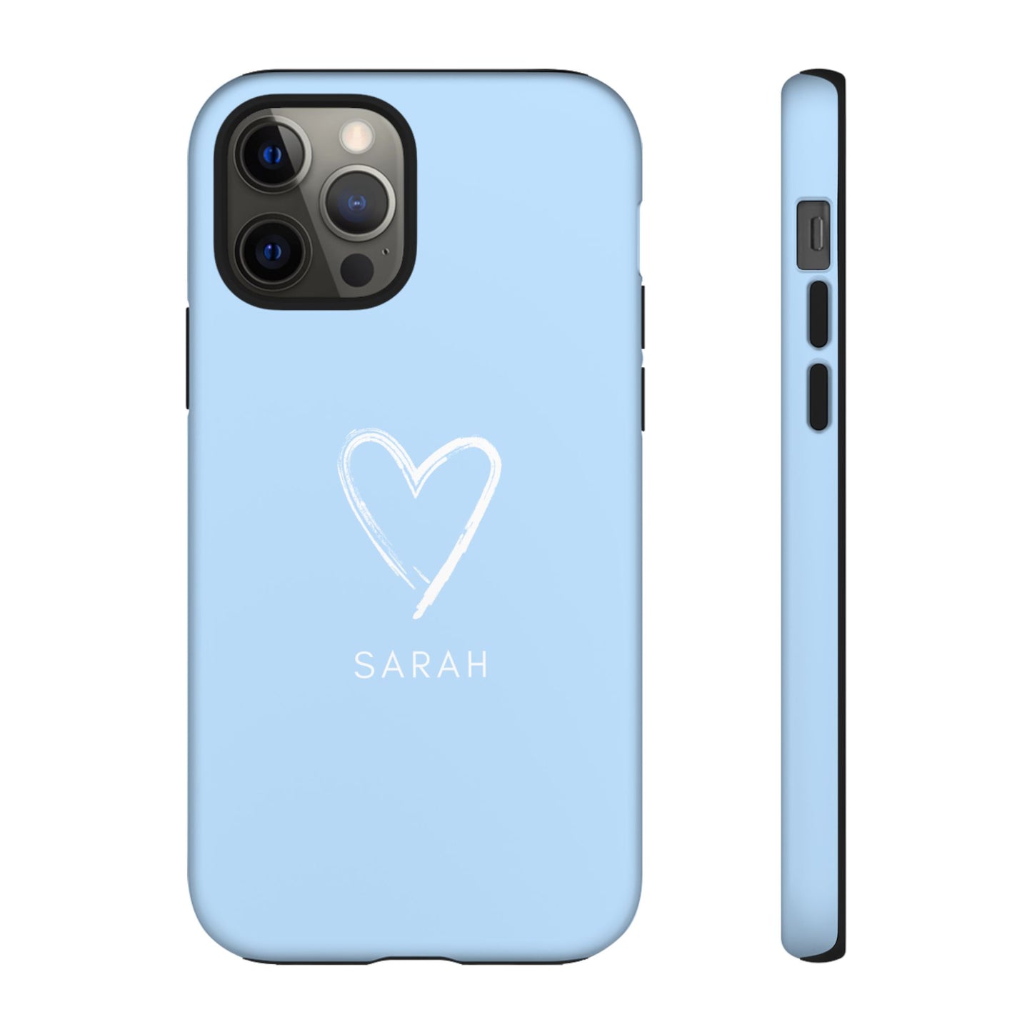 Blue Heart Personalised Phone Case