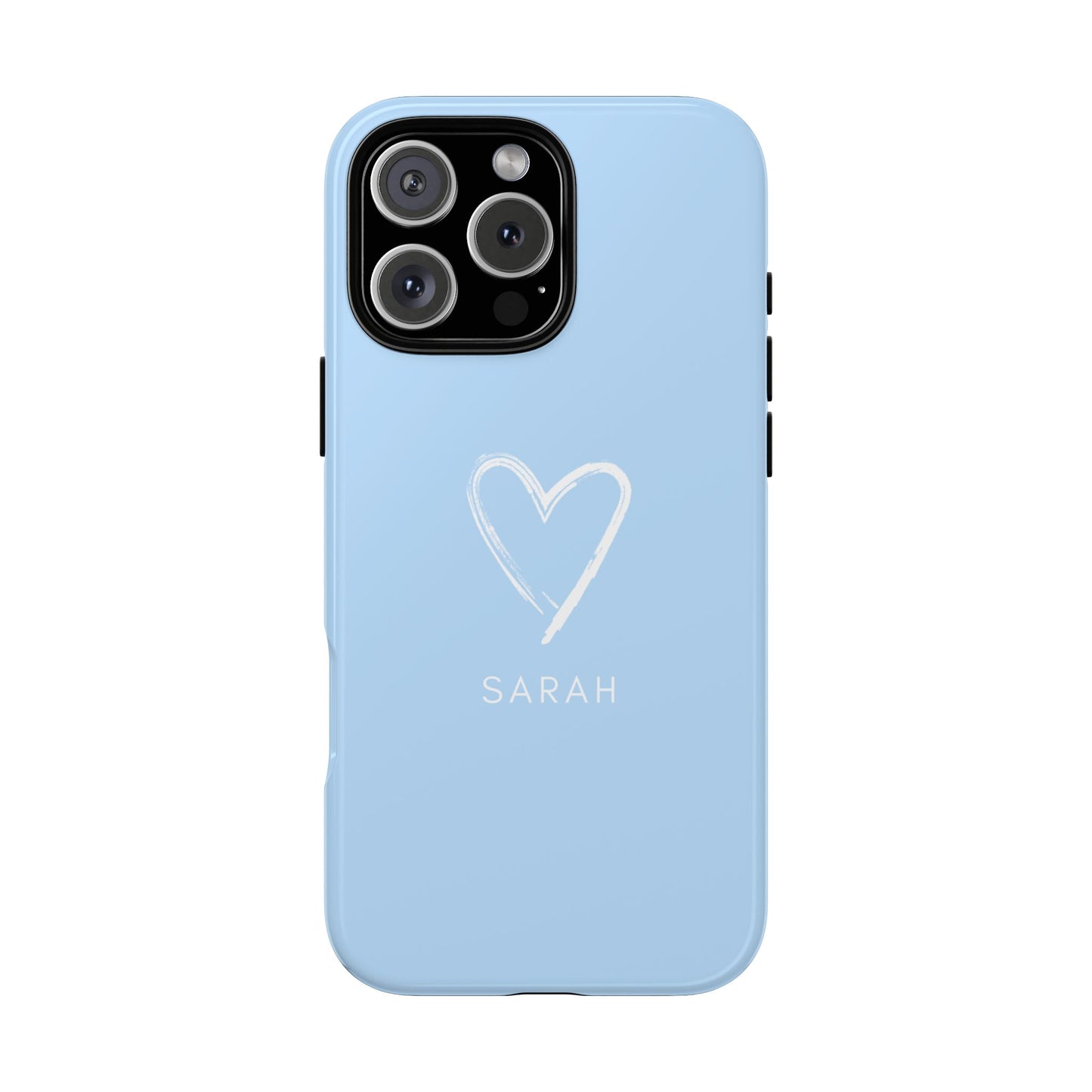 Blue Heart Personalised Phone Case