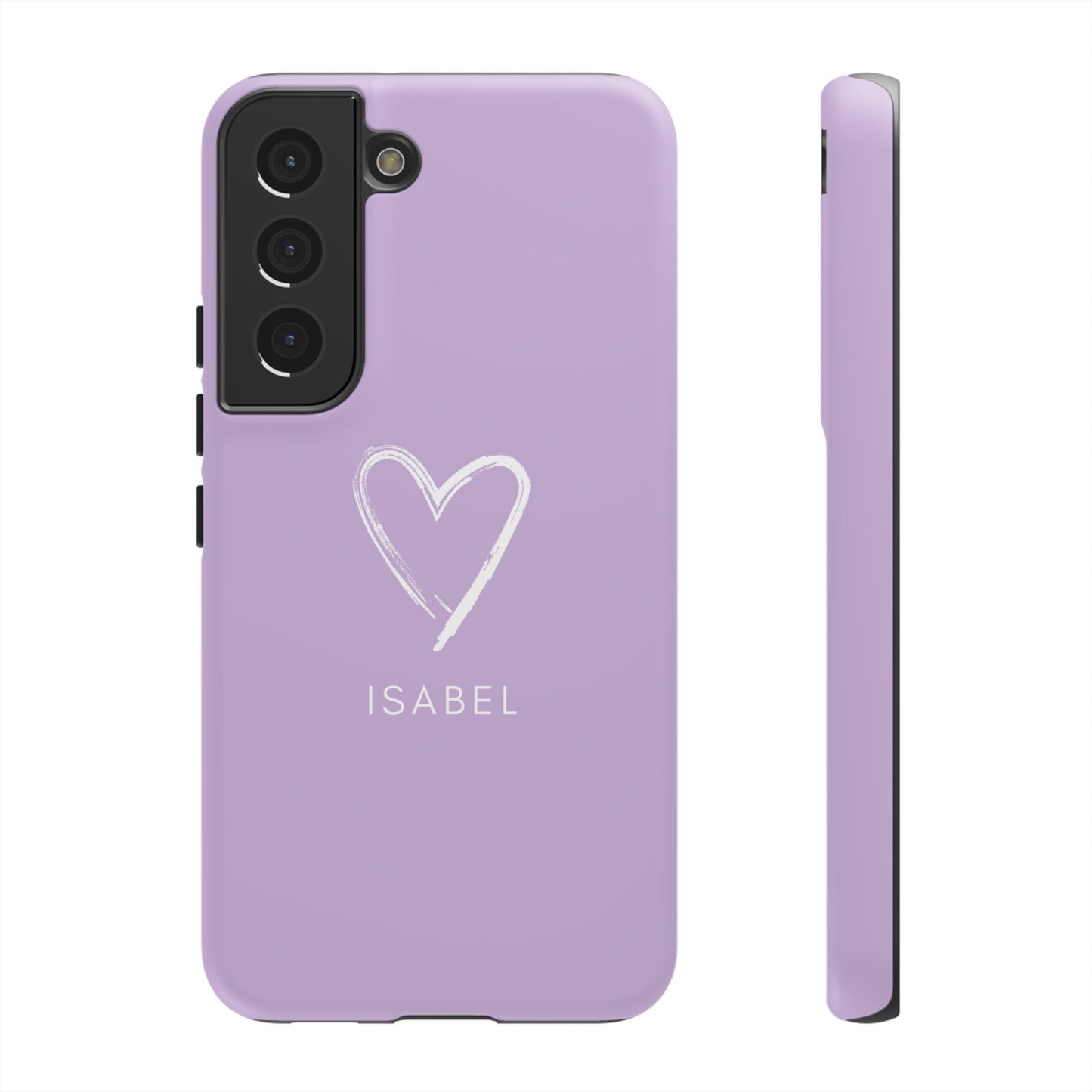 Purple Heart Personalised Phone Case