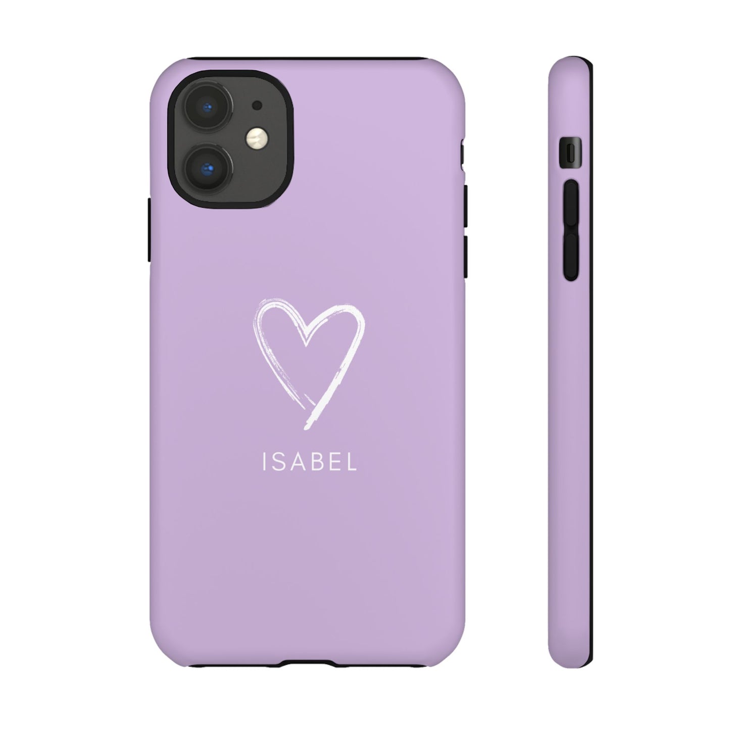 Purple Heart Personalised Phone Case