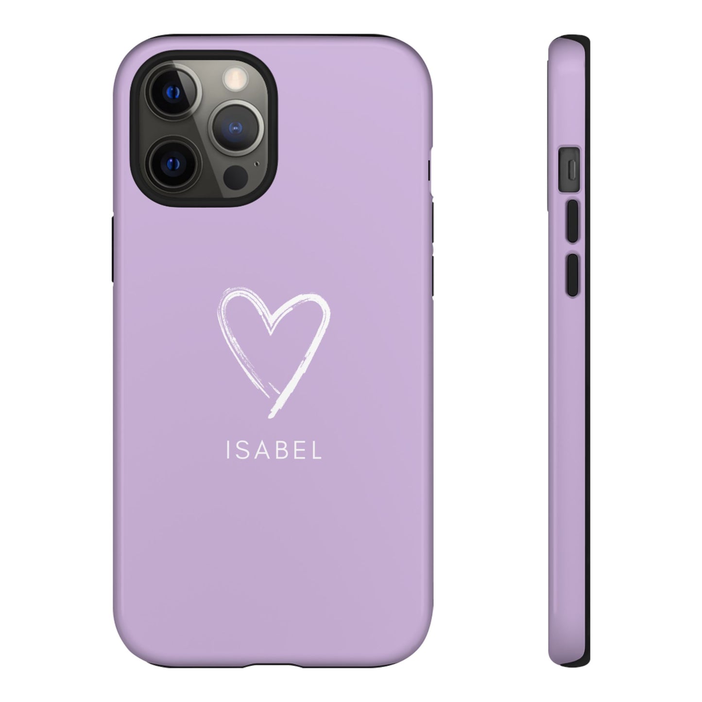 Purple Heart Personalised Phone Case