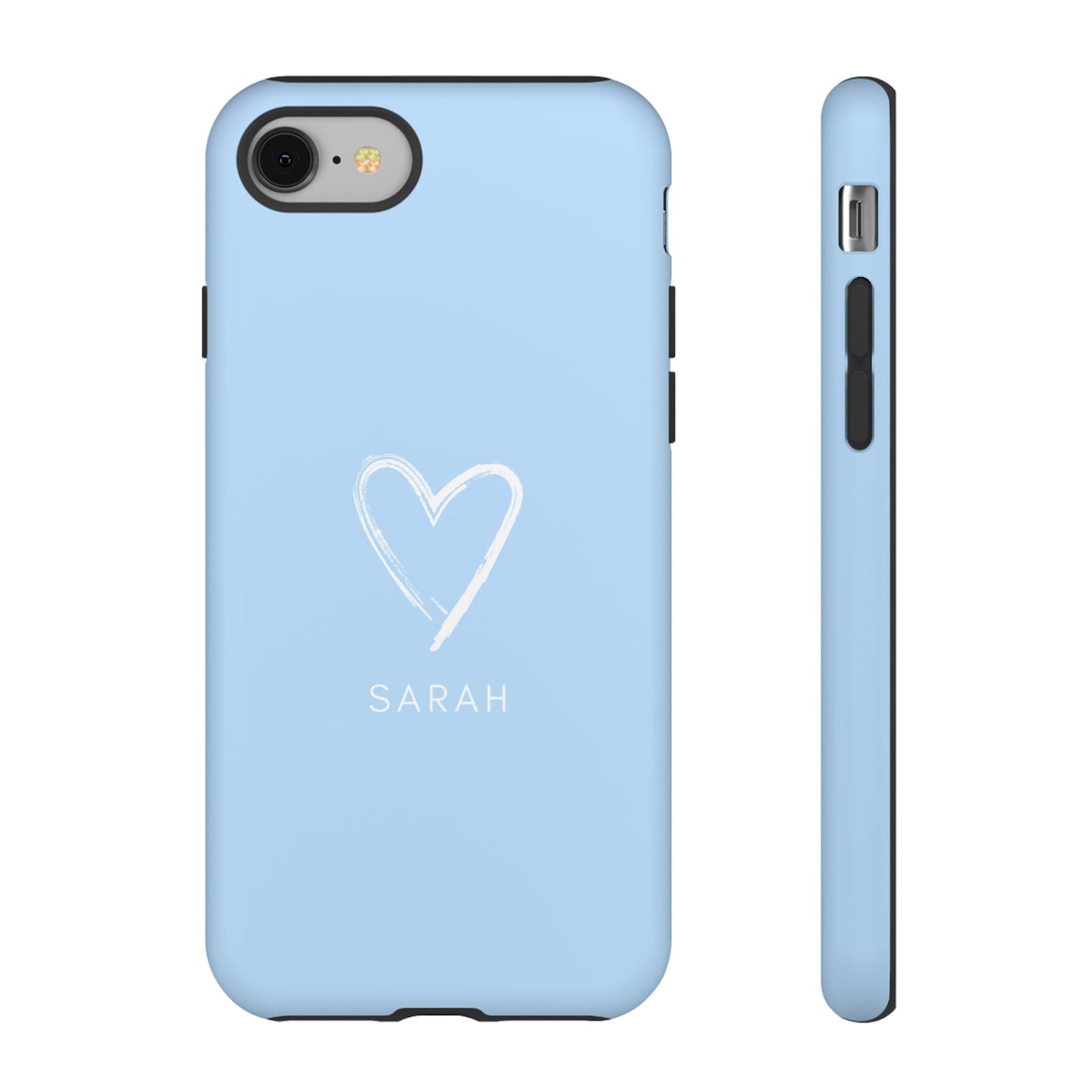 Blue Heart Personalised Phone Case