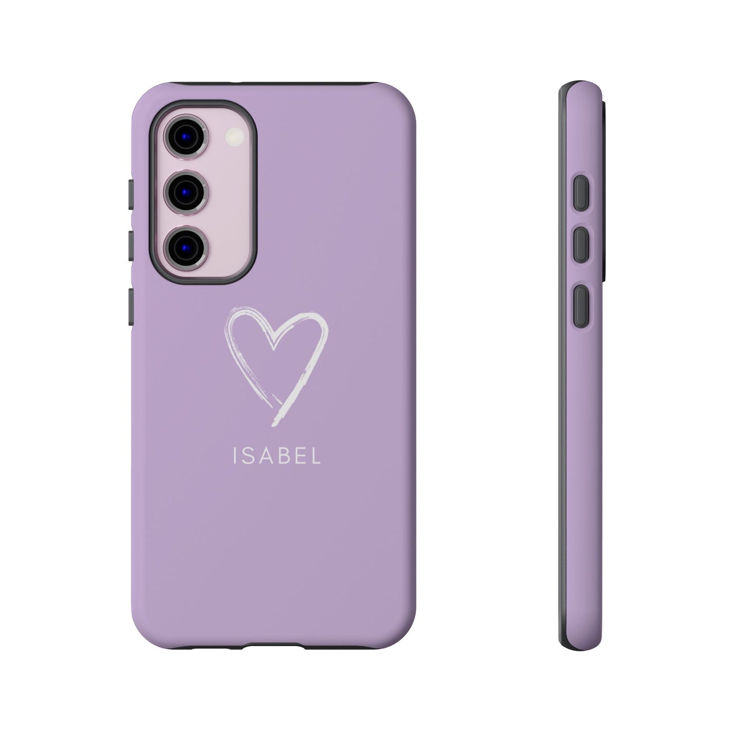 Purple Heart Personalised Phone Case