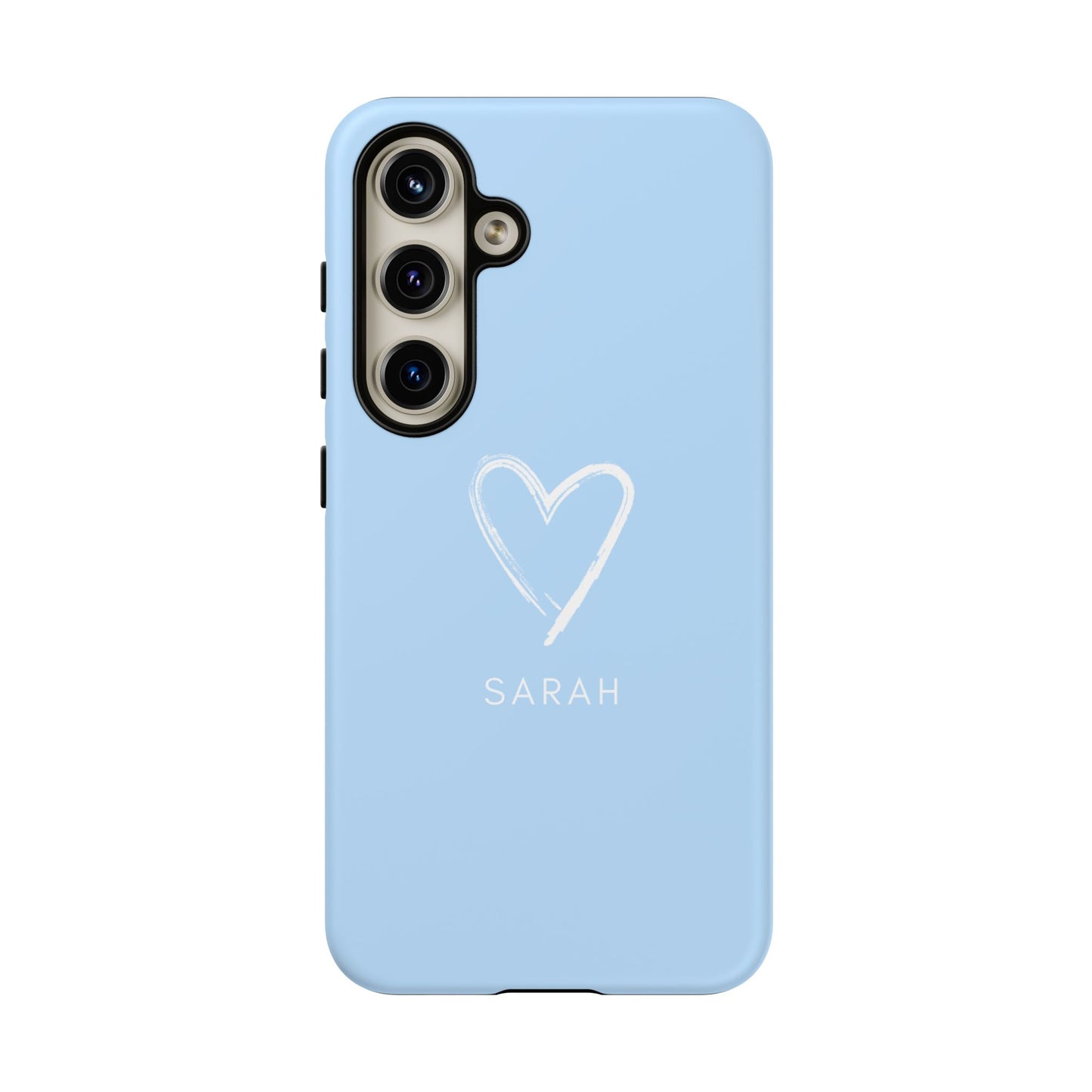 Blue Heart Personalised Phone Case