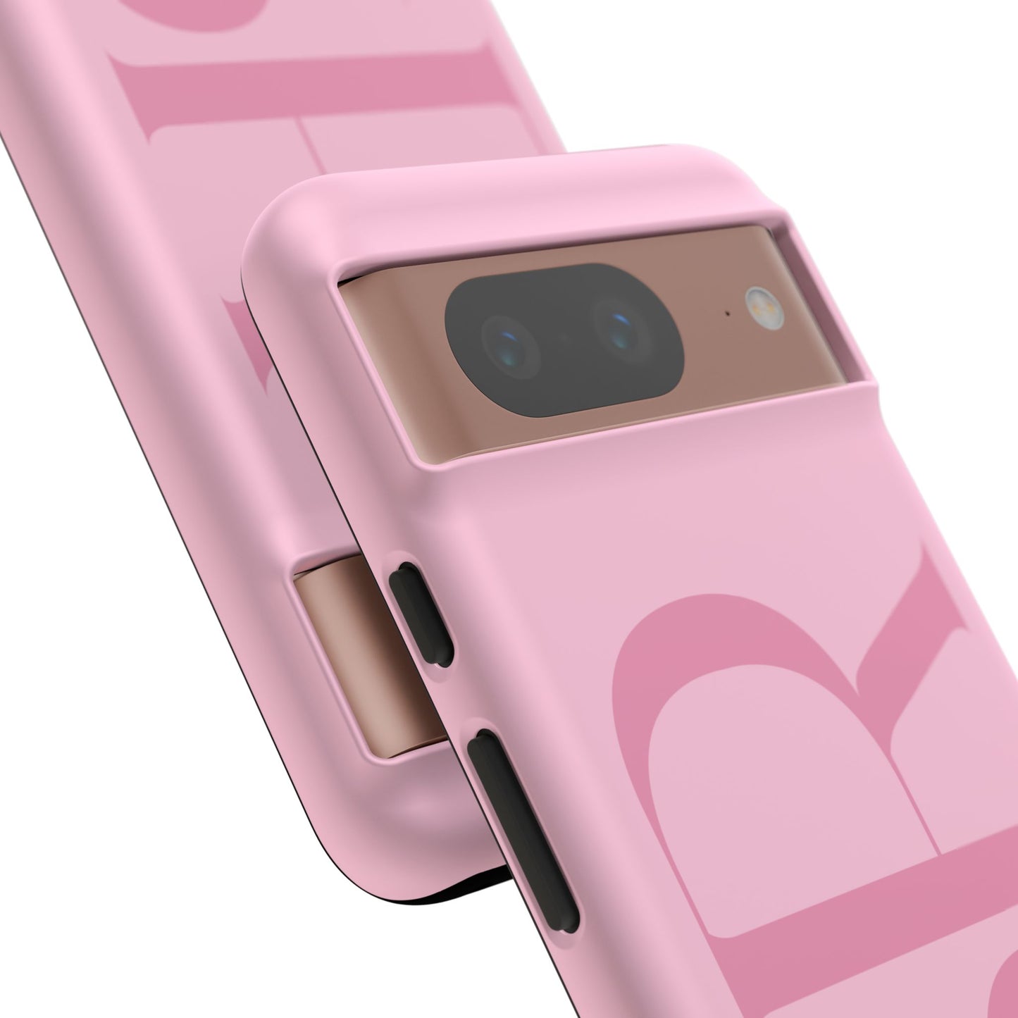 Pink Custom Initials Phone Case